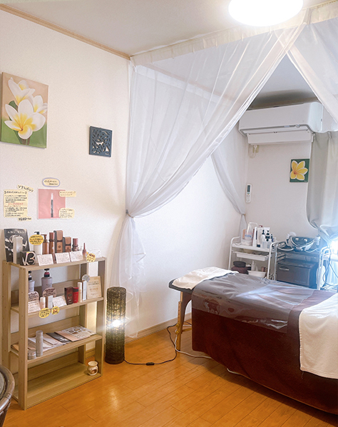 カラーリリー店内